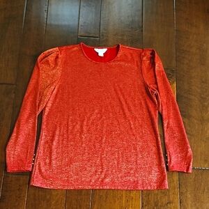 ⬇️🧨Liz Claiborne Sparkly Top